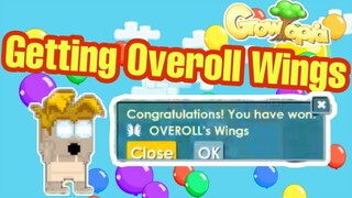 Getting Overoll Wings in 1 day! | Growtopia