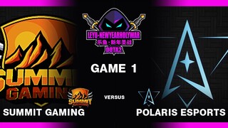 Polaris Esports vs Summit Gaming ( Game 1 Highlights ) - LeYu New Year Holy War Dota 2 2022