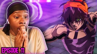 JoJo's Bizarre Adventure Reaction Part 5 Episode 11 / 5x11 (Golden Wind)