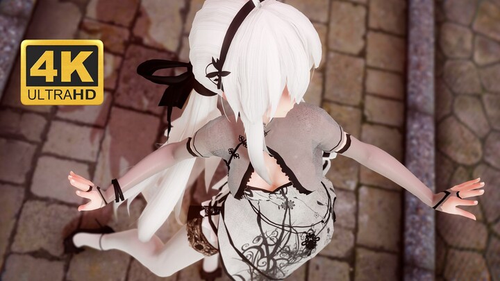 [Weak sound/MMD] Are you looking for a white-haired girl? It shouldn't be me