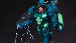[elminiaturista] The Warhammer 40K electric hammer painting video has the highest click rate on Inst