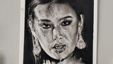 Miss Universe Philippines Time lapse sketch