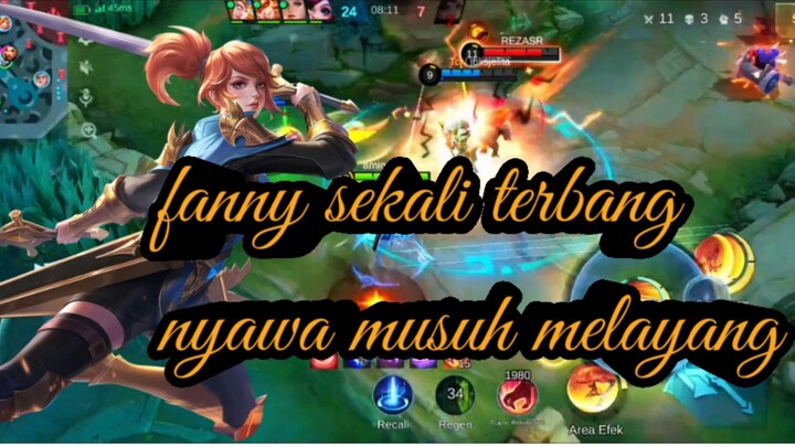 fanny terbang melayang