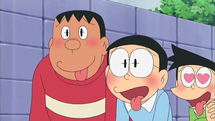 Nobita    jiyyan and Suniyo Fall in love with a beautiful girl. 🤩😍