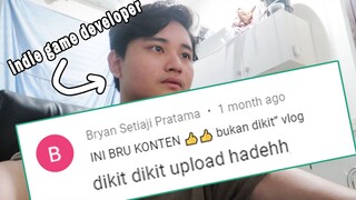 1 hari bersama game developer - gw buat vlog