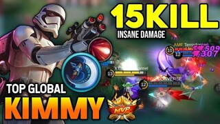 KIMMY BEST BUILD 2022 | TOP GLOBAL KIMMY GAMEPLAY | MOBILE LEGENDS✓