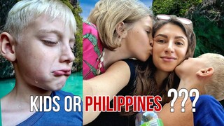 "She abandoned her children to enjoy life in the Philippines"