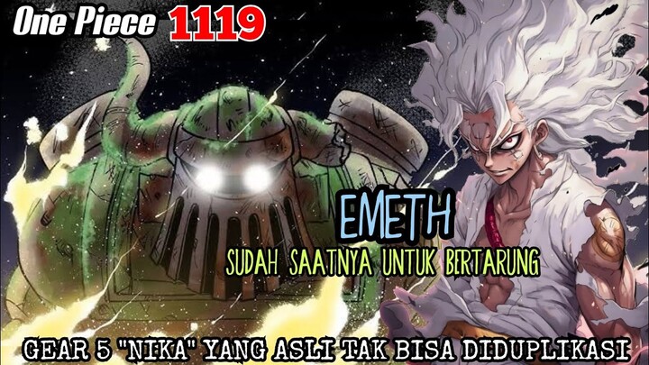 FULL SPOILER OP 1119 - KEKUATAN ISTIMEWA NIKA!!! ROBOT KUNO VS GOROSEI | FULL SPOILER ONE PIECE 1119