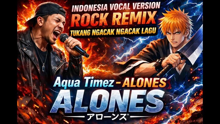 Aqua Timez – ALONES アローンズ (Indonesia Vocal Version Rock Remix | Tukang Ngacak Ngacak Lagu)