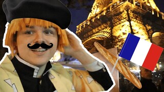 ZENITSU UNLEASHES THE SECRET RIZZ TECHNIQUE IN PARIS??? (Demon Slayer Cosplay Vlog)