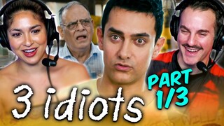 3 IDIOTS - Steph & Andrew's REACTION! | Part 1/3 | Aamir Khan | Kareena Kapoor | Madhavan