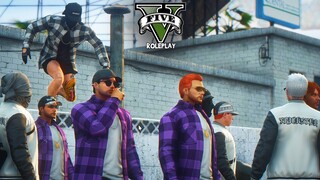 PERANG GANGSTER - JACKY TORETTO DIHUJANI PELURU ! - GTA V ROLEPLAY