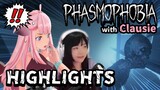 【STREAM HIGHLIGHTS】 Phasmophobia time with Rora & @Clausie !!