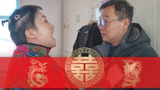 官宣结婚！海南人爱上东北的雪，漠叔嫁给了吉林