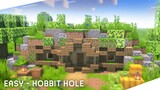 Cara Membuat Easy Hobbit Hole - Minecraft Indonesia