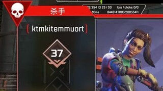 谢谢你 兰伯特 让我知道了在传送门里也能开枪 ！「APEX英雄」