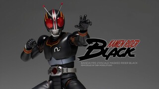【D&M】老二次元的集体回忆！意义非凡的改造人 万代FRS 1:12 假面骑士Black 模型制作喷涂全过程
