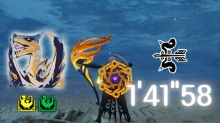 【MHRise】 Roaring Dragon Bow 1'41 "58 TA FreeStyle ｜ Roaring Roaring ｜ 【Chuyển ver 3.7.0】