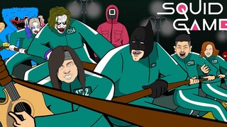 Fah7ai SQUID GAME 4 เกมชักเย่อ สามัคคีคือพลัง! ทะเลาะกันคือ แพ้!