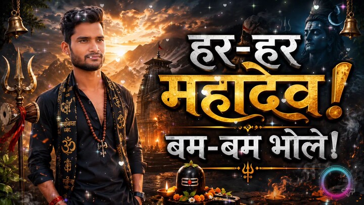 हर हर महादेव बम बम भोले