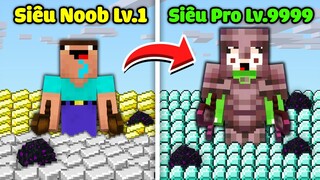 Minecraft Nhưng Đại Chiến Siêu Noob Lv.1 Và Siêu Pro Lv.9999 Bảo Vệ Trứng Rồng Cùng Noob Team