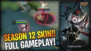 NEW SEASON 12 SKIN: VEXANA "IMPRISONER" FULL GAMEPLAY!!