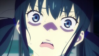 Takina, who knew the truth, lost her former glory