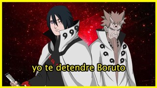 Boruto Manga 88 el ULTIMO recurso! adios SASUKE Parte 2(39)