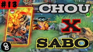 CHOU X SABO -MLBB Skin MOD