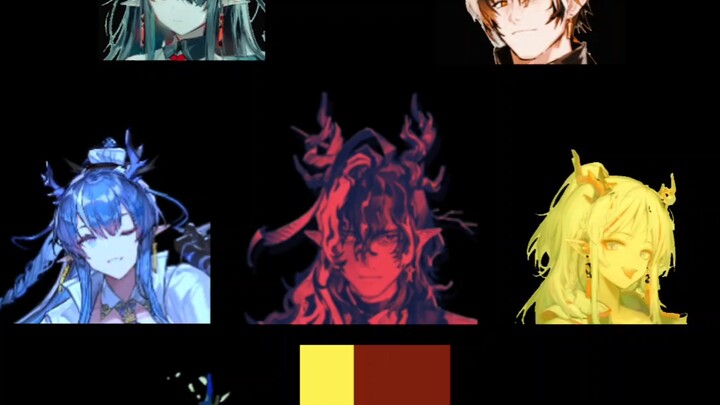 Second Brother Elbow wins the year-end settlement scene [Arknights meme]