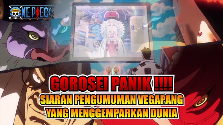 SIARAN PENGUMUMAN VEGAPUNK YANG MENGGEMPAKAN DUNIA !!!