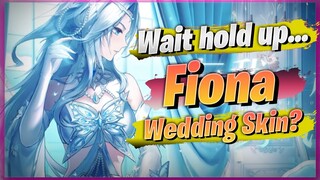 Tower of Fantasy - Fiona Wedding Skin Reaction