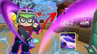 Bed Wars Horn Event Dark Knife Light sword effect Blockman Go 1.15.4