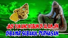 KISAH NYATA MISTERI : JADI TUKANG KEBUN DI ALAM JIN DIBAYAR SEBAKUL PERHIASAN