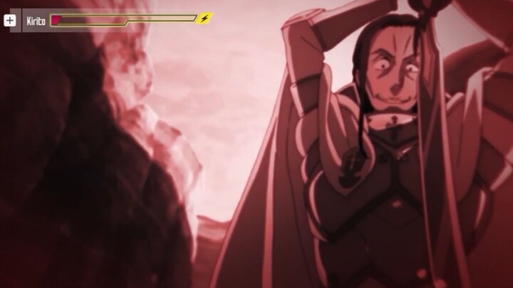 Asuna save me (healing potion effect)