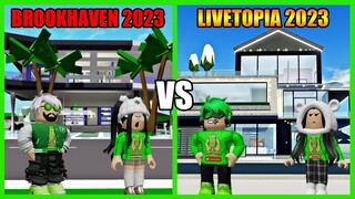 Review Rumah Baru Brookhaven 2023 VS Rumah Baru Livetopia 2023 Siapakah Yang Terbaik?