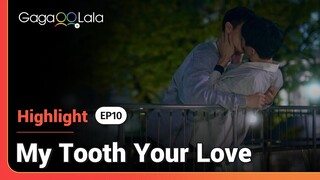 I wouldn't mind seeing the "My Tooth Your Love" couple making out at my neighborhood park everyday😍