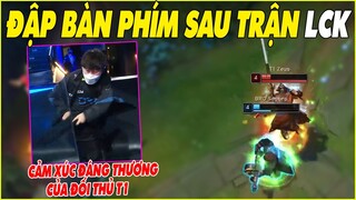 Đập bàn phím khi kết thúc trận LCK, Cảm xúc đáng thương của BRO vs T1 - LMHT - LOL - Skin - Montage