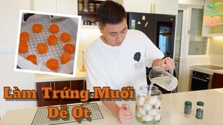 LÀM TRỨNG VỊT MUỐI SAU MỘT THÁNG Ủ CÓ THÀNH CÔNG KHÔNG ???