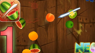 Fruit Ninja เกมเพลย์ Walkthrough ตอนที่ 1 - หั่นผลไม้! (iOS แอนดรอยด์)