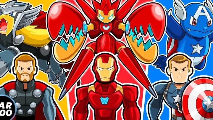 [Cartoon Hu Lai] Iron Man membuat sebuah program kecil Pokémon dan berniat memasukkan semua pahlawan