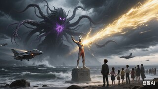 当你将迪迦标题交给AI绘画【哔斯卡AI影像大赛-奇想世界】