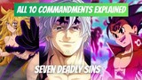 Who Are The 10 Commandments in Seven Deadly Sins!?