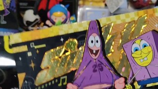 First card game SpongeBob SquarePants laser ticket! A box of graduation experience