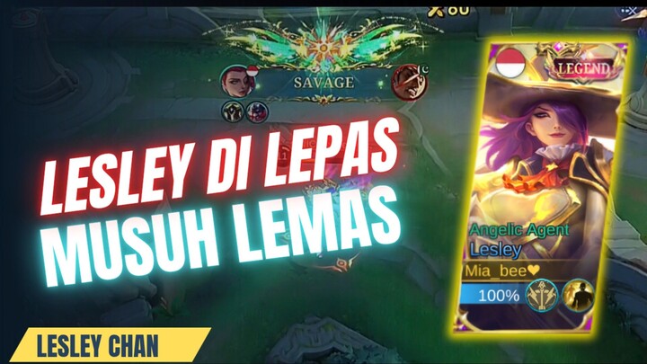 Lesley di Lepas Musuh Lemas
