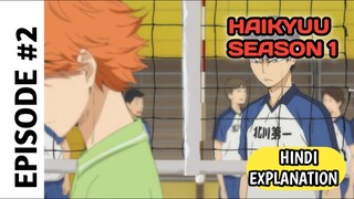Haikyuu Season 1 Episode 2 Explained in Hindi | Anime Hindi Explanation | Baka Explainer