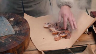 Inventory of the poor people's delicious eating scenes in movies and TV series: Wen San eats two bow