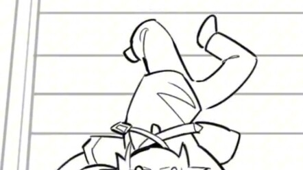 When you slip and fall while going down the stairs at school