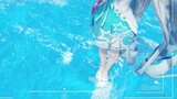 [MMD.3D] Honkai Impact. Ratu tidak turun ke tanah, tapi ke air