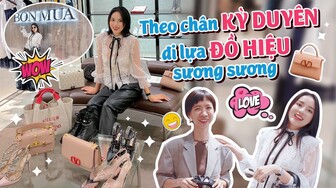 Ky Duyen daily | VLOG 25: Theo chân "nàng thơ" Kỳ Duyên đi lựa ĐỒ HIỆU sương sương quên cả lối về